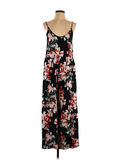 Buenos Ninos Floral Multi Color Black Jumpsuit Size S 36 Off Thredup