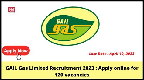 Gail Gas Limited Recruitment Apply Online For Vacancies