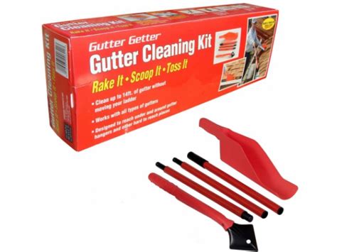 The Gutter Cleaning Kit allows you to clean up to 14ft. of gutter ...