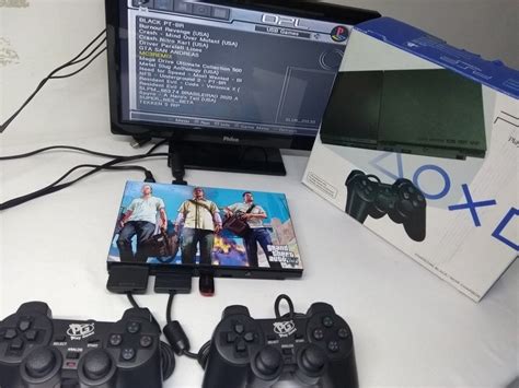 Ps C Sistema Opl Pen Drive Jogos Gravados Controles