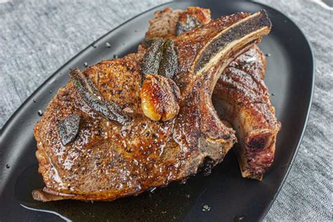 Thick Cut Bone In Pork Chop Recipe Recipe Cart