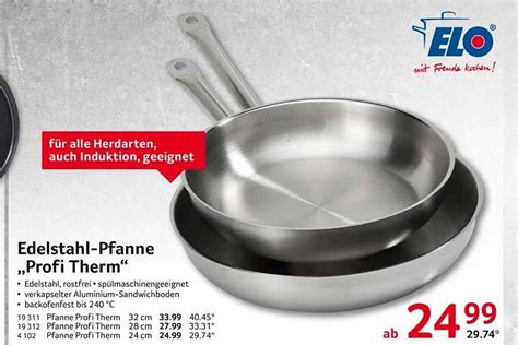 Edelstahl-pfanne „profi Therm“ Angebot bei Selgros - 1Prospekte.de