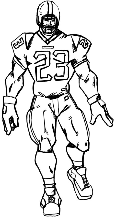 Nfl Player Drawing at GetDrawings | Free download