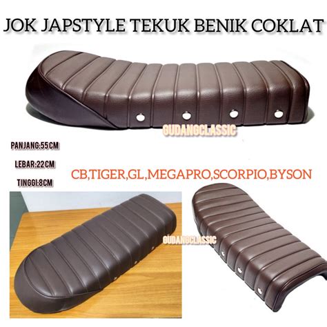 Jual Jok Japstyle Motif Roti Sadel Motor Custom Shopee Indonesia