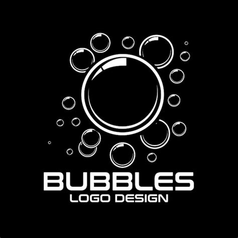 Premium Vector Bubbles Vector Logo Design