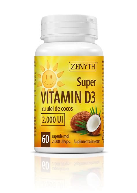 Super VITAMIN D3 2000 UI 60 Cps ZENYTH