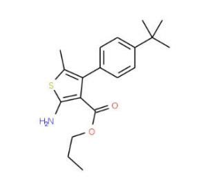 Propyl 2 Amino 4 4 Tert Butylphenyl 5 Methylthiophene 3 Carboxylate