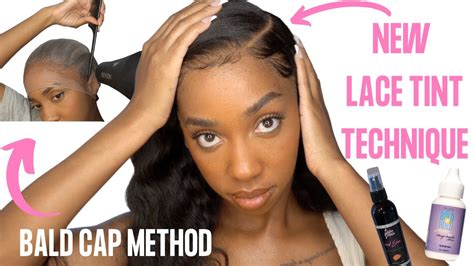 HOW TO INSTALL A LACE WIG FOR BEGINNERS STEP BY STEP NEW LACE TINT