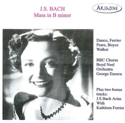 J S Bach George Enescu Johann Sebastian Bach Malcolm Sargent