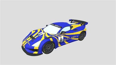 Saleen Gt4 2020 Lowpoly Download Free 3d Model By Gopikrishnanp3007