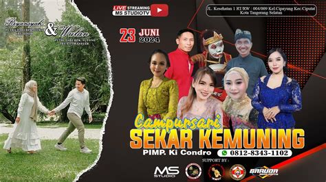 Live Campursari Sekar Kemuning Pernikahan Riyansyah Wulan