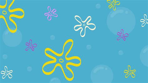 Free Spongebob Floral Background Template - Edit Online & Download ...