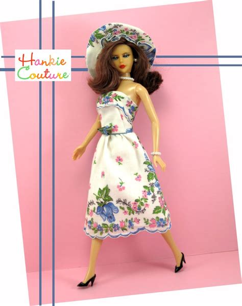 Hankie Couture Spring Outfit Doll Dress Barbie Clothes Fashion