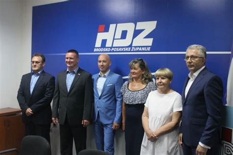 Hdz I Hsls Potpisali Koalicijski Sporazum Za Brodsko Posavsku Upaniju