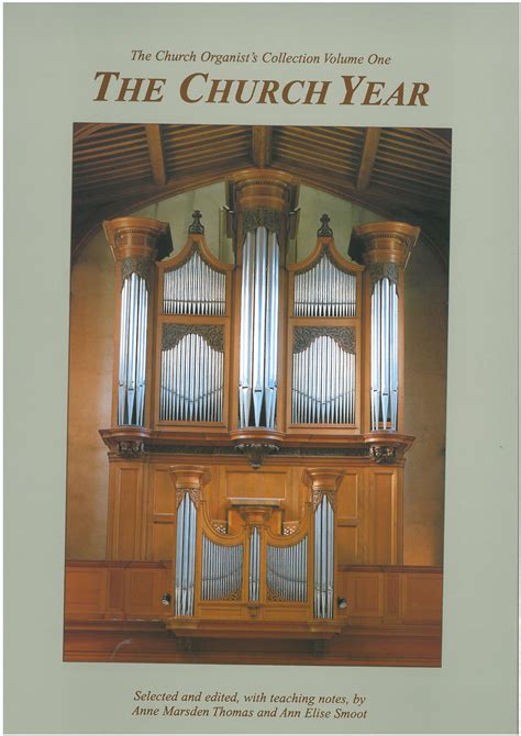 Church Organist's Collection, Vol 1: The Church Year - Sheet Organ Music