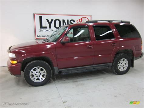 2006 Sport Red Metallic Chevrolet Tahoe Z71 4x4 42378440 Photo 1