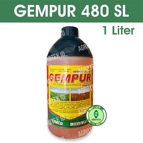 Jual Herbisida GEMPUR 480 SL 1 Liter Shopee Indonesia