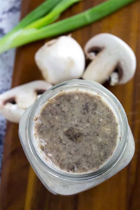 Gluten Free Cream Of Mushroom Soup Condensed • Dishing Delish