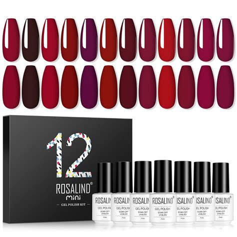 Rosalind Uv Nagellack Rot Gel Nagellack Shellac Farben Reihe Gellack