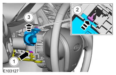 Ford Fiesta Steering Column Multifunction Switch LH Removal And