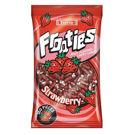 Strawberry Frooties Tootsie Roll Chewy Candy 360 Piece Count 388