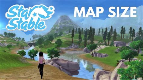 How Big Is The Map In Star Stable Online Walk Across The Map Youtube