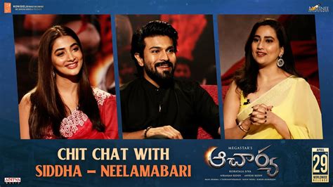 Chit Chat With Siddha Neelamabari Acharya Ram Charan Pooja Hegde