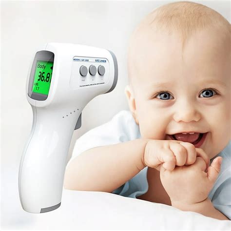 Baby Thermometer Infrared Handheld 00 Non Contact Temperature Three ...