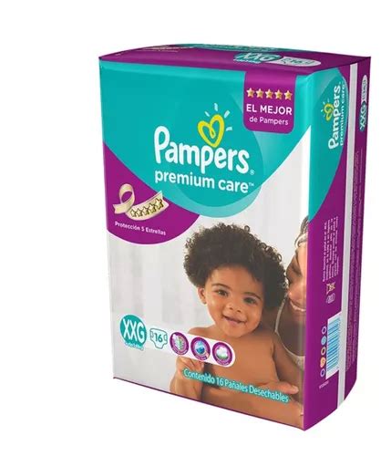 Pañal Pampers Premium Care Xxg 16 Unidades Superstore Cuotas Sin