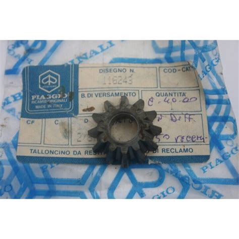 Gearwheel Satellite Differential Gear Piaggio Ape P Tl T Ebay