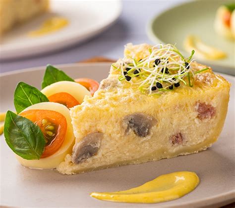 Quiche Con Ensalada Caprese