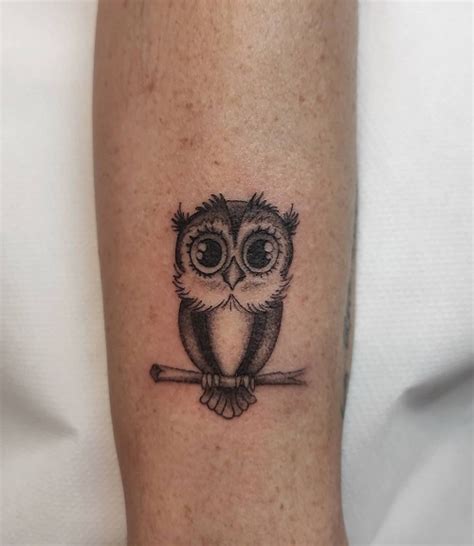 Top More Than 75 Tiny Owl Tattoo Latest In Cdgdbentre