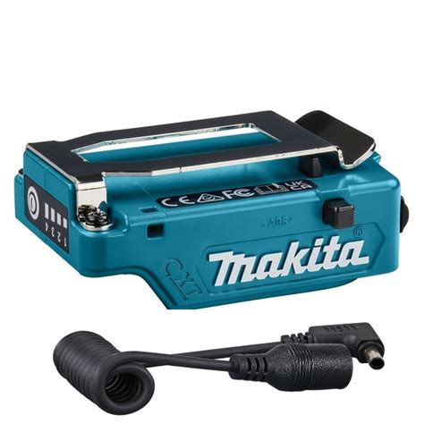 Makita KIT TD00000110 12V MAX CXT Battery Adaptor Holder With USB