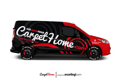 Ford Transit Connect Lwb Van Wrap Design By