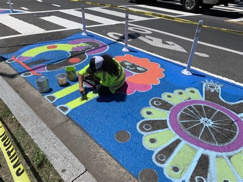 How Asphalt Art Can Protect Vulnerable Road Users Greater Greater