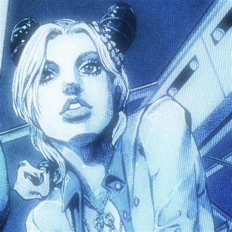 Blonde Haired Woman Illustration Jojo S Bizarre Adventure