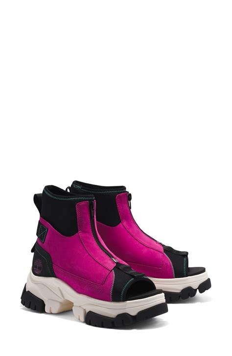 Timberland Adley Way Sandal Boot In Pink Lyst