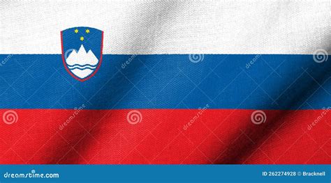 Bandera De Eslovenia Ondeando Stock De Ilustraci N Ilustraci N De