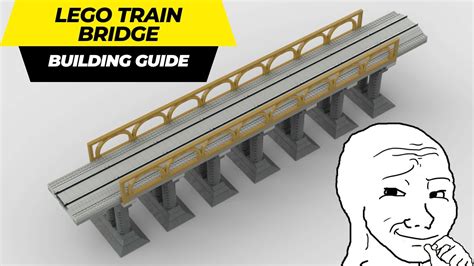 Lego Train Bridge Moc Build Instructions Youtube