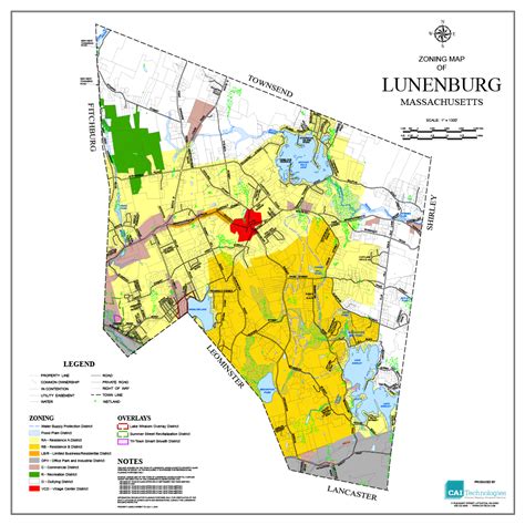 Zoning Map | Lunenburg, MA