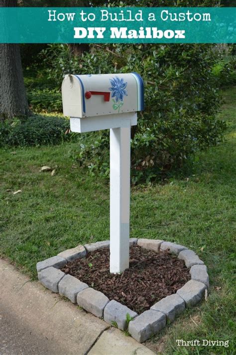 How to Build, Paint, and Install a Custom DIY Mailbox