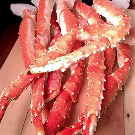 Alaskan King Crab Super Colossal Red King Crab Legs 8 Lbs