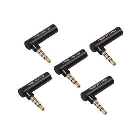 Mm Headset Jack Audio Connector Male Turn Female Adapter Headphone