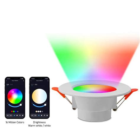 3 Inch 4 Inch 6 Inch 6w 12w 16w Recessed Ceiling Rgbw Rgb Downlight