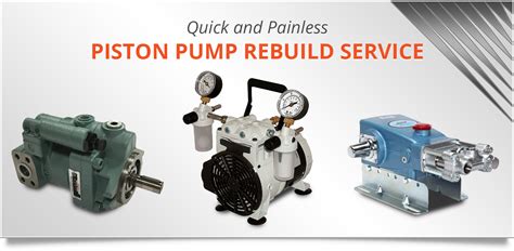 Piston Pump Rebuild Service High Vac Depot