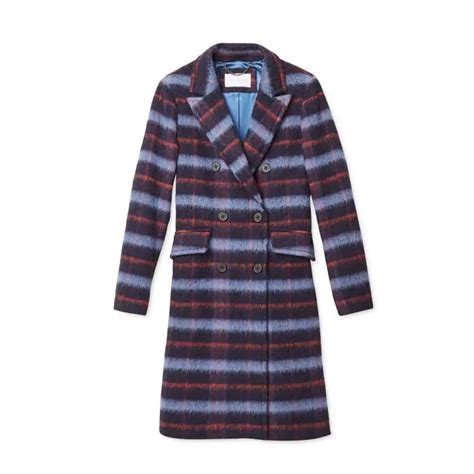 Legacies Lizzy Saltzman Multi Plaid Coat Jackets Mob