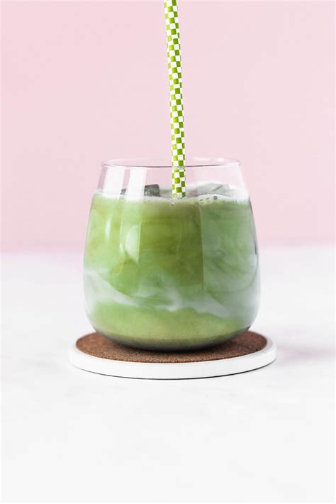 Iced Vanilla Matcha Latte — Damn, Spicy!