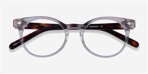 Concept Round Clear Tortoise Full Rim Eyeglasses Eyebuydirect