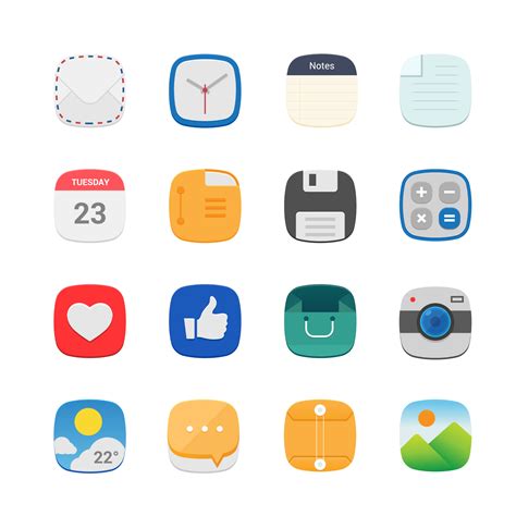 Folder Icon Set PNGs for Free Download