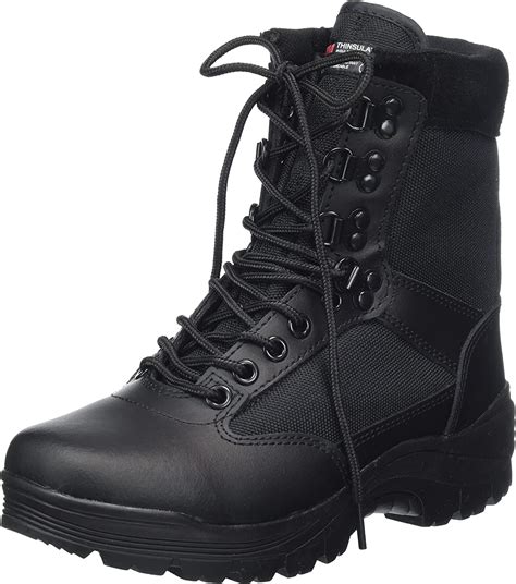 Mil Tec Tactical Boot M Ykk Zipper Herren Kampfstiefel Amazon De Fashion